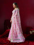 Vasthrlay Pink Embroidery Saree