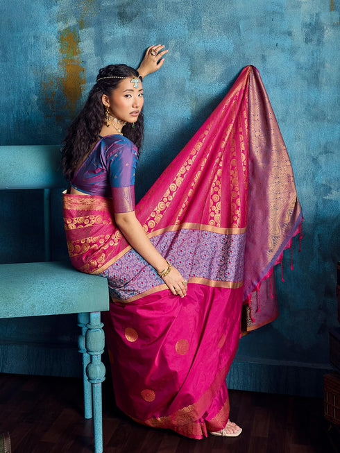 Vasthrlay Tassels Latkans Unstitched Designer Ethnic Wear
