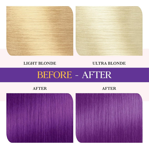 Cosglam Semi Permanent Hair Color #62 Midnight Violet