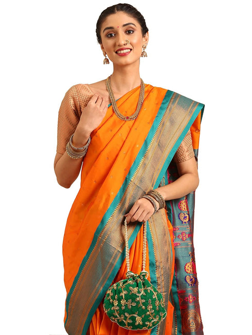 Vasthrlay Paithani Bottle Saree