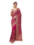 Vasthrlay Vichitra Embroidery Pink Ethnic Wear