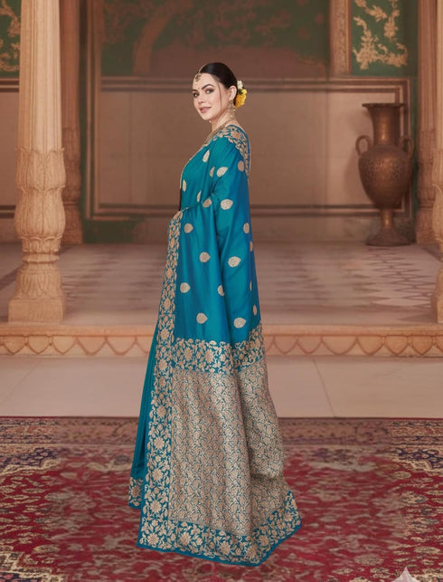 Vasthrlay Women's Kasamiri Designer Unstitched Saree