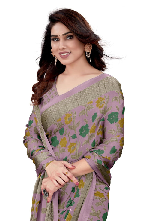 Vasthrlay Fashion Chiffon Printed Ethnic Wear