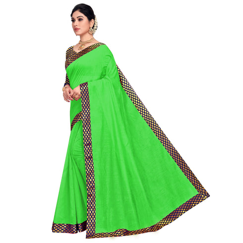 Vasthrlay Cotton Unstitched Saree