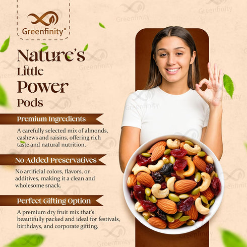GreenFinity Premium Mixed Dry Fruits & Nuts