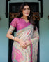 Vasthrlay Handloom Traditional Paisley Saree