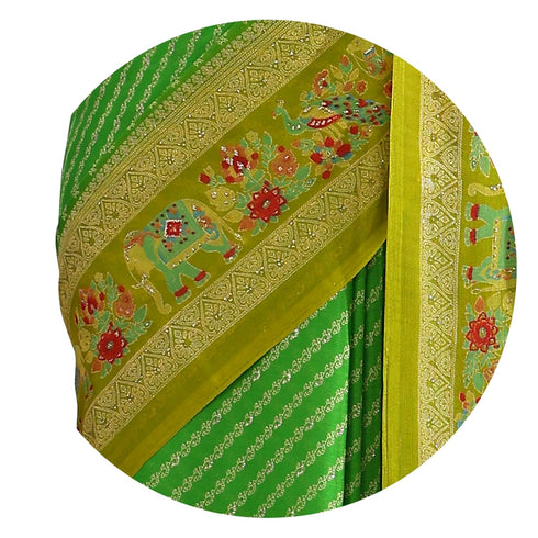Vasthrlay Fashion Chiffon Printed Lightweight Ethnic Wear