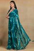 Vasthrlay Fashion Georgette Green Ethnic Wear
