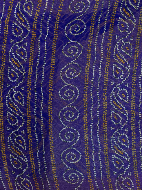 Vasthrlay Bandhani Unstitched 3728s2630n Deep Magenta1