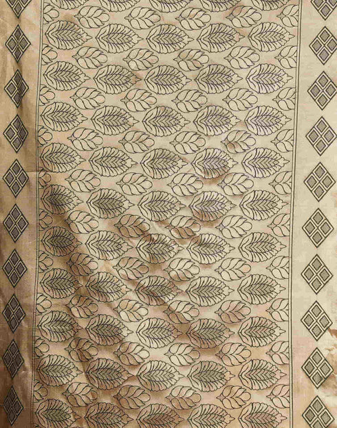 Vasthrlay Gold Banarasi Saree
