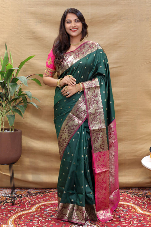 Vasthrlay Banarasi Wedding Saree