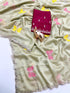 Vasthrlay Georgette Embroidery Unstitch