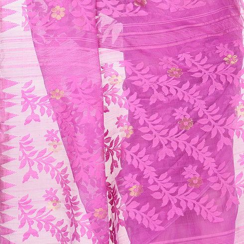 Vasthrlay Db Bidesh `s Handloom Jamdani