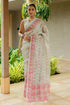 Vasthrlay Fashion Assamese Digital Cream Ethnic Wear