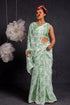 Vasthrlay Fashion Georgette Floral Printed Ethnic Wear