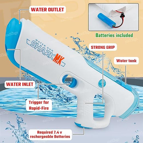 Zest 4 Toyz Holi Electric Pichkari Water Gun for Kids