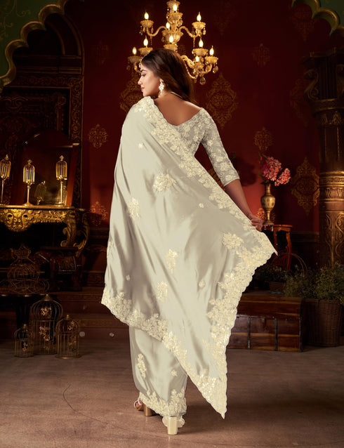 Vasthrlay Embroidery Saree