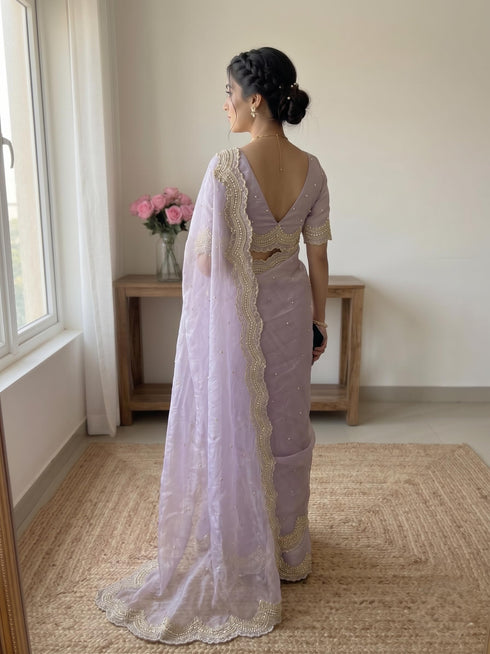 Vasthrlay Embroidery Saree