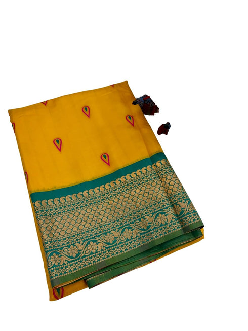 Vasthrlay Paithani Kanjivaram Royalblue