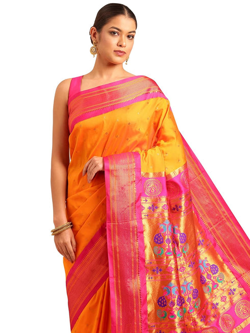 Vasthrlay Paithani Bottle Saree