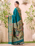 Vasthrlay Paithani Weaving Green Saree