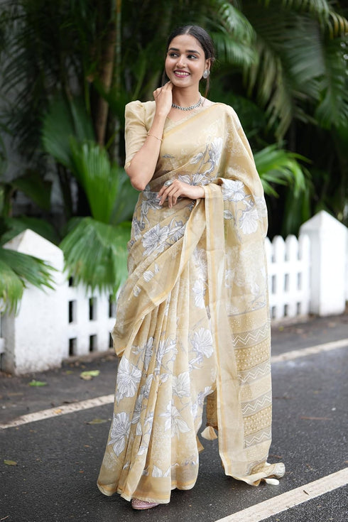 Vasthrlay Fashion Cotton Printed Ethnic Wear