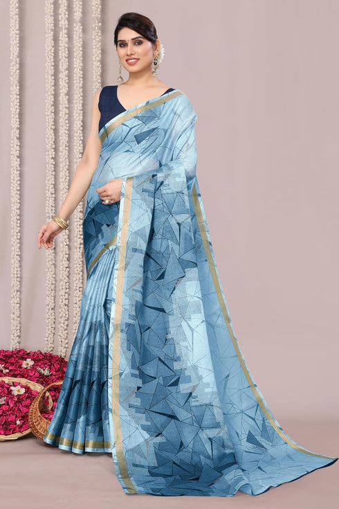 Vasthrlay Fashion Polyester Printed Ethnic Wear
