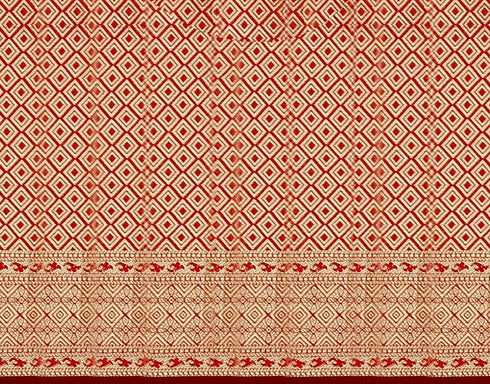 Vasthrlay Banarasi Freesize Ethnic Wear