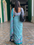 Vasthrlay Striped Printed Unstitched Smc Ethnic Wear