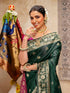 Vasthrlay Weaving Paithani Black Saree