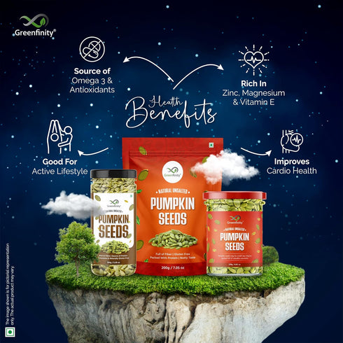 GreenFinity Healthy & Tasty Pumpkin | Sunflower | Flax | Chia