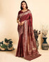 Vasthrlay Kanjivaram Banarasi Wedding Light Green Saree