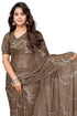 Vasthrlay Fashion Georgette Geometric Dusty Ethnic Wear