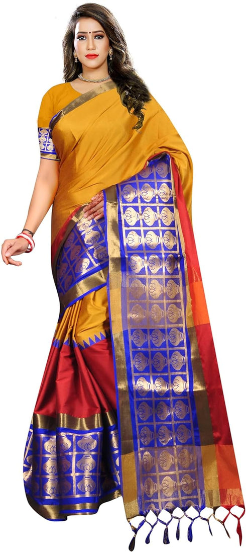Vasthrlay Banarasi Unstiched Ethnic Wear