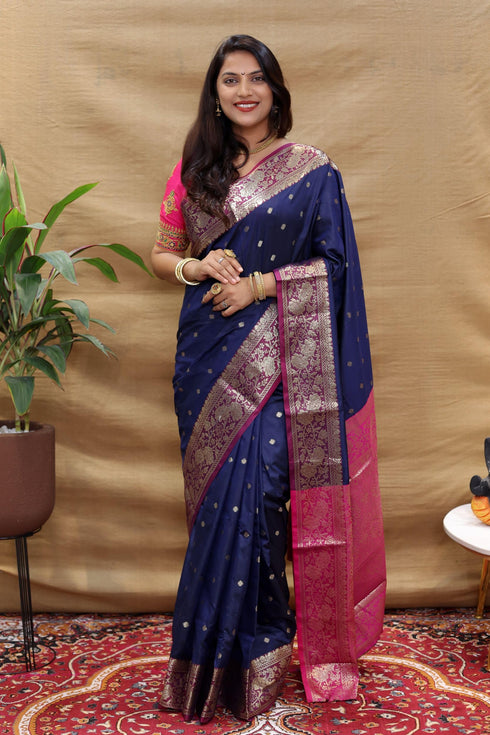 Vasthrlay Banarasi Wedding Saree