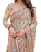 Vasthrlay Turquoise Embroidery Traditional Saree
