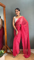 Vasthrlay Red Saree