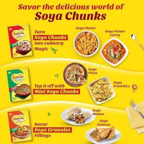 Saffola SOYA Chunks 200g