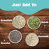 Nourish You Raw Mixed Seeds Combo Pack of 4