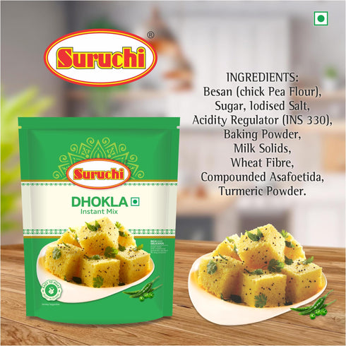 Suruchi Instant Dhokla Mix 500g Yellow Dhokla Mix