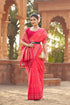 Vasthrlay Kanjivaram Unstitched Jacquard Stylish Saree
