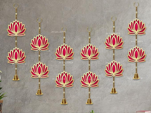 Lotus Hangings Floral Wall Hangings Backdrop
