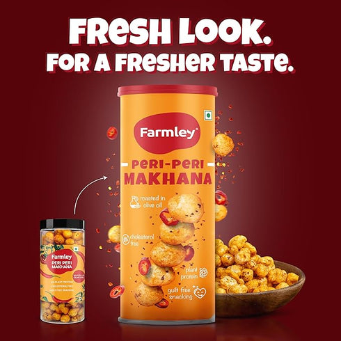 Farmley Roasted Peri Peri Flavored Makhana