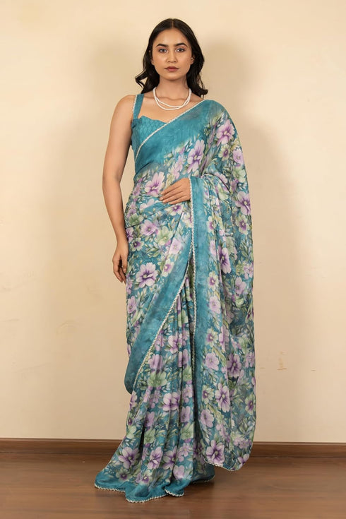 Vasthrlay Fashion Chiffon Printed Ethnic Wear