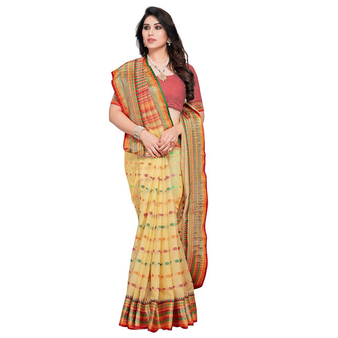 Vasthrlay Cotton Manipuri Unstitched Ethnic Wear