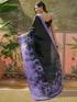 Vasthrlay Womens Printed Unstitched Beige Saree