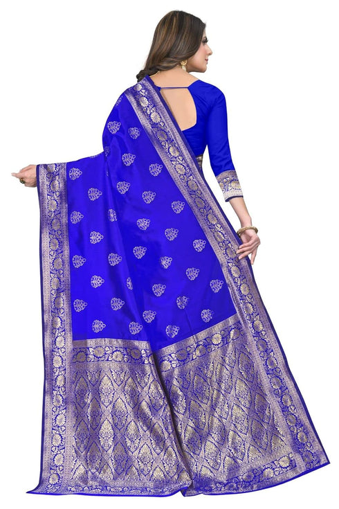 Vasthrlay Women's Royal Kanchipuram Saree