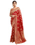 Vasthrlay Womens Banarasi Jacquard Sky Blue Saree