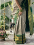 Vasthrlay Banarasi Unstitched Saree