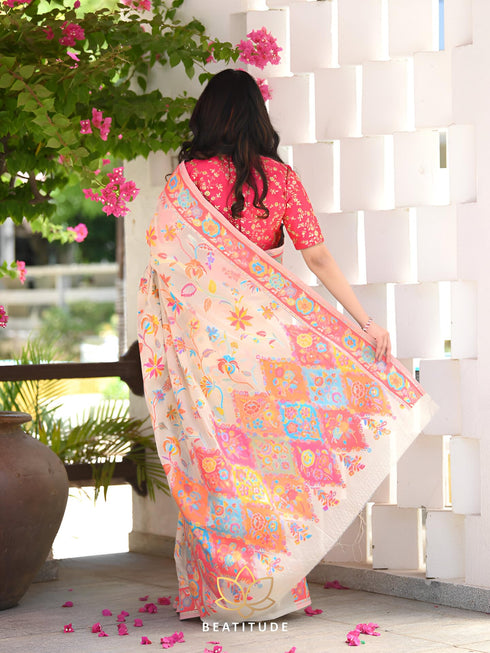 Vasthrlay Traditional Unstitched Saree